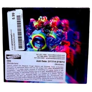 CEO Wonderland CD 2014 Gypsy Trance‎ EDM Music Swedish Eric Bergland